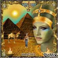 Nefertiti - GIF animé gratuit