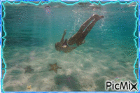 secreto bajo el mar!! animoitu GIF