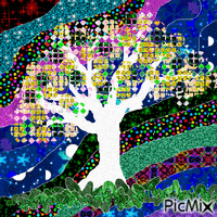Tree of life animovaný GIF