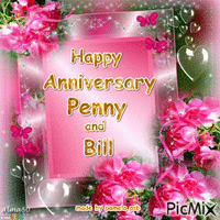 Bill and Penny - GIF animé gratuit