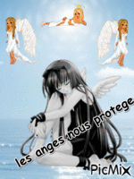 les anges - GIF animé gratuit