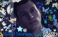 Good Morning Connor animēts GIF