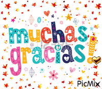 Muchas Gracias! - Безплатен анимиран GIF