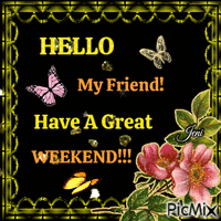 Have a great weekend animowany gif