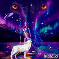 Fantasy Night - GIF animado gratis