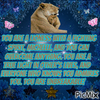 Michelle Your A Lioness (For My Mother) - Ingyenes animált GIF