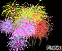 fuochi d'artificio - Ingyenes animált GIF