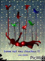 bonne nuit mes chouchous - Darmowy animowany GIF