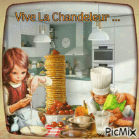 Concours :  Vive  la Chandeleur - GIF animé gratuit