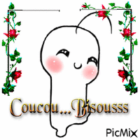 coucou bisou - Бесплатни анимирани ГИФ