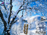 hiver - GIF animado gratis