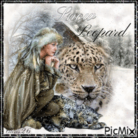 Snow Leopard (Woman & Leopard Contest)