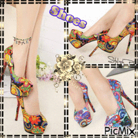 Shoes Chassure pur femme - 免费动画 GIF