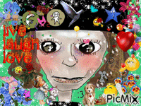 self portrait apple - GIF animé gratuit