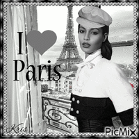 La femme et Paris