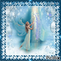 blue fairy Animated GIF