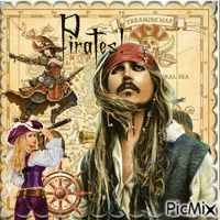 Pirate - GIF animé gratuit