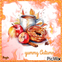 yummy autumn анимирани ГИФ