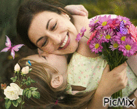 Amor de Mãe - Безплатен анимиран GIF