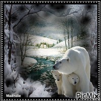 les ours анимирани ГИФ