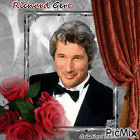 Richard  Gere par BBM geanimeerde GIF