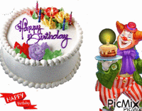 Happy Birthday GIF animasi
