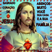 Sagrado Coração de Jesus - GIF animate gratis
