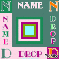 name drop - Ücretsiz animasyonlu GIF