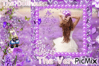 Purple garden - Ingyenes animált GIF