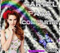 CARTEL PARA COMPARTIR♥ - Gratis animerad GIF