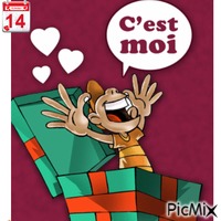 Saint-Valentin drôle - GIF animé gratuit