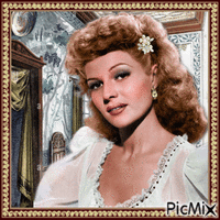 Rita Hayworth - GIF animate gratis