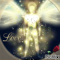 Love / Angel - GIF animado grátis