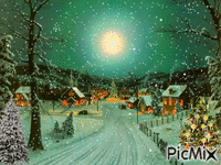 Christmas snow - Ingyenes animált GIF