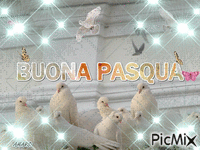 BUONA PASQUA - Бесплатный анимированный гифка