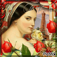 From Paris, With Love - Vintage - Free animated GIF
