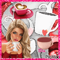 Love coffee Animated GIF