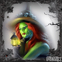 Portrait Of A Witch - GIF animé gratuit