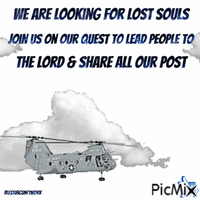 We are looking for lost souls