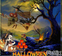 halloween 动画 GIF
