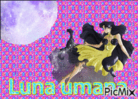 Luna umana animēts GIF