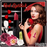 Red Lipstick Gif Animado