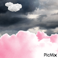 clouds  me towet animált GIF