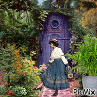 Enchanted forest. Animiertes GIF