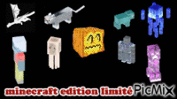 minecraft edition limité Animiertes GIF