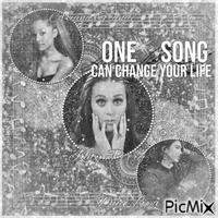 ✶ One Song can Change your Life {by Merishy} ✶ - GIF animé gratuit