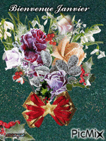 bouquet GIF animé