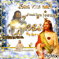 i love you jesus - GIF animado grátis