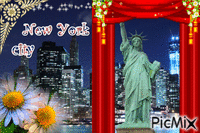 new york - GIF animé gratuit