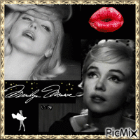 Marilyn Monroe en noir et blanc !!!!!